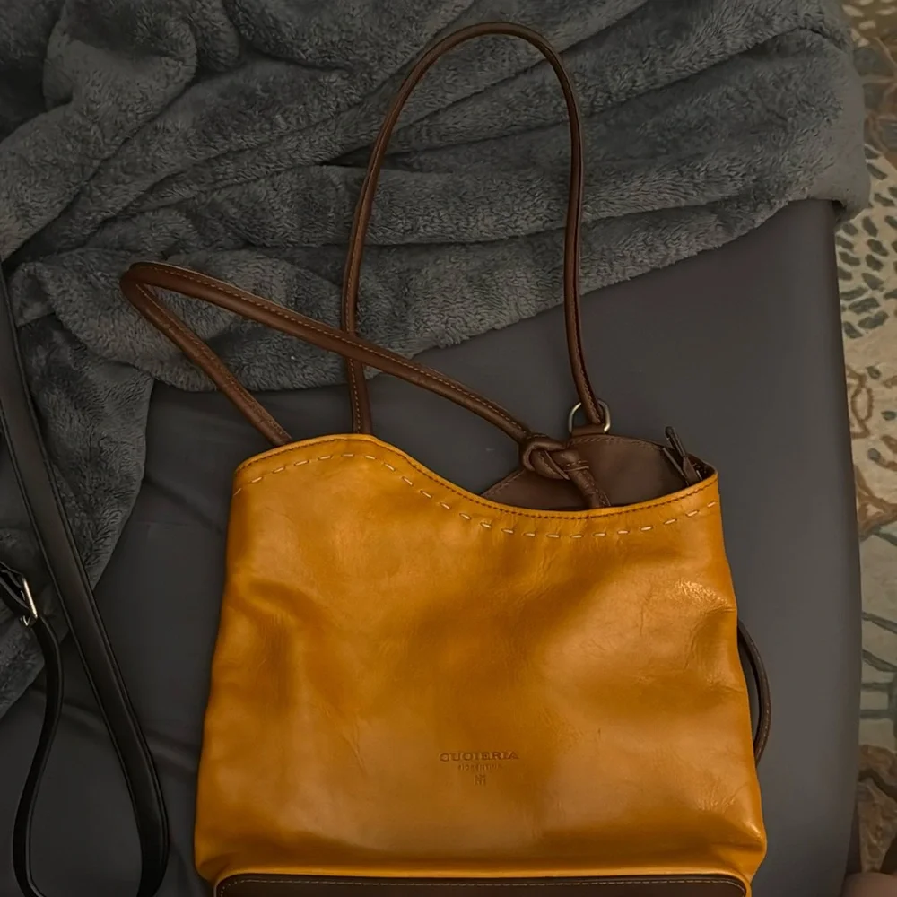 Unique Cuoieria Fiorentina Bag-2 ways to wear! - Picture 1 of 8